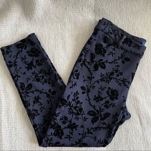 Velvet print Pixie pant | size 8
